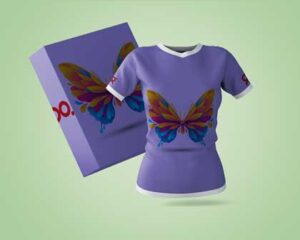 mock-up-of-box-and-woman-t shirt