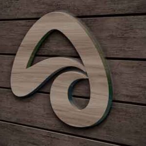 3d-wood-letter-A-logo-mockup