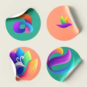 four-glossy-round-sticker-mock-up-photo-shop