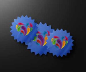 three-colorful-rounded-sticker-mock-up