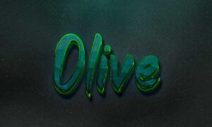 3d-editable-olive-text-effect-style-with-background