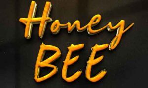 3d-editable-honey-bee-text-effect-style-with-background