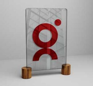 logo-mock-up-glass-wooden-background