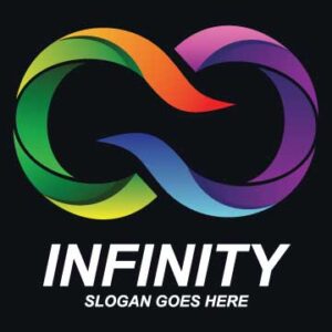 Rainbow-effect-infinity-logo