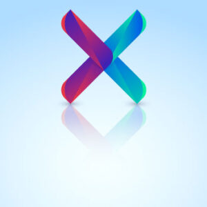 Letter-X-drop-Logo-of-company