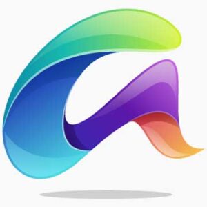 Multicolor-Letter-A-Logo-of-company