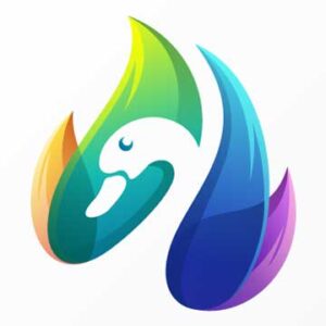 Multicolor-Swan-Logo-of-company