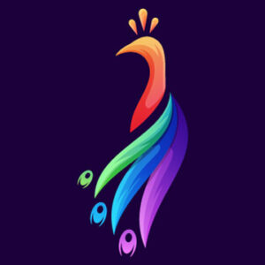 Multicolor-Peacock-Logo-of-company