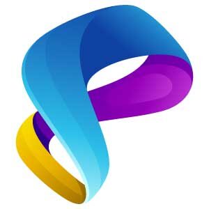 abstract-letter-p-logo-with-3d-colorful-modern-style