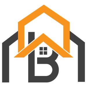 building-engineering-real-estate-logo-b-letter-vector