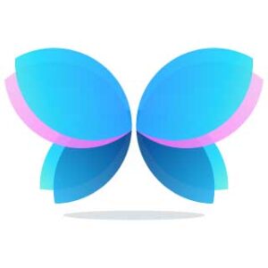 butterfly-gradient-logo-colorful-template-vector