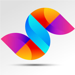 colourful-letter-s-abstract-logo-design-template
