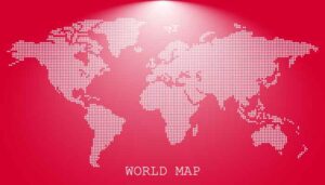 Illustrator-Design-of-world-Map