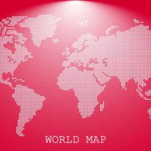 Illustrator-Design-of-world-Map