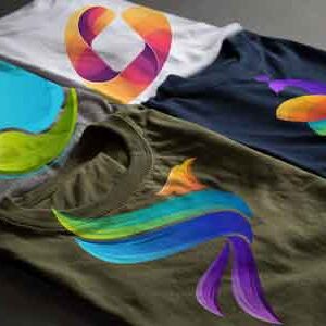 four-colorful-t-shirt-mock-up