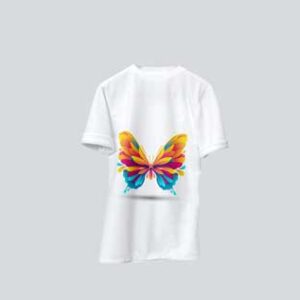 butterfly-logo-on-white-t-shirt-mock-up
