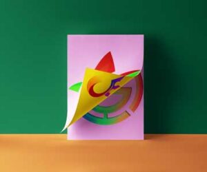 folded-paper-letter-branding-scene-mock-up