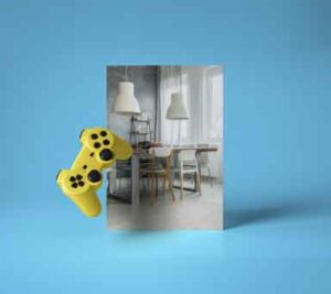 paper-brand-mock-up-with-gaming-remote