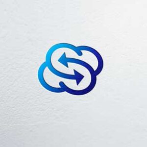 elegant-blue-logo-mock-up-white-paper