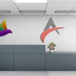 mock-up-3d-logo-reception-counter-wall-modern-building