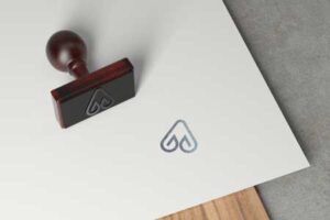 closeup-rubber-stamp-logo-mock-up