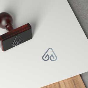 closeup-rubber-stamp-logo-mock-up