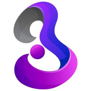 letter-b-logo-design-vector-image-3d-colorful