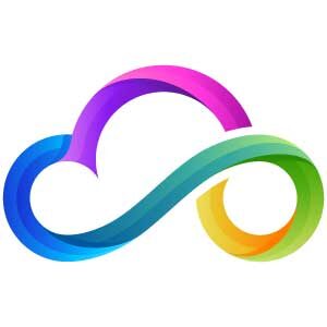 cloud-line-logo-design-with-3d-colorful-style-dream-icons