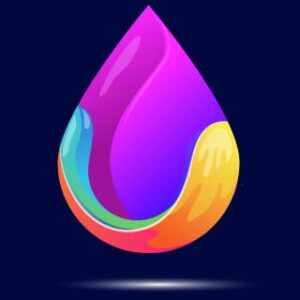 colorful-water-drop-logo-design-vector
