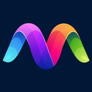 letter-m-gradient-logo-design