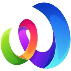 letter-w-color-logo-design-modern