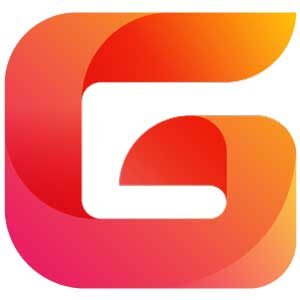 abstract-letter-g-logo-orange-color-vector