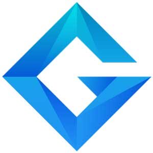 modern-abstract-letter-g-logo-blue-set