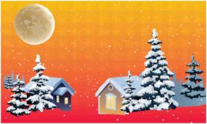 view-of-several-home-in-snow-during-Christmas-night