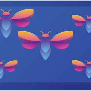 different-colorful-butterfly-on-abstract-dark-background