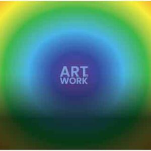 art-is-work-text-on-abstract-rainbow-background