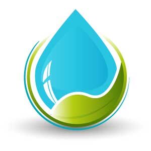 water-leaf-logo-vector