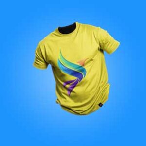 clean-yellow-t-shirt-mock-up-with-logo