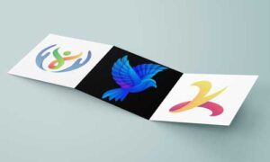 different-logo-square-trifold-mock-up