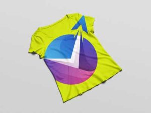 woman-yellow-t-shirt-mock-up