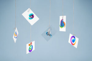 hanging-business-card-mock-up-with-wire-and-clip