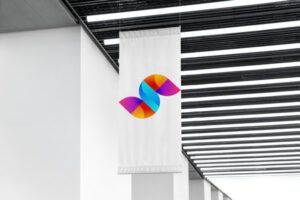 hanging-flag-mock-up-with-logo