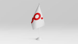 desk-white-flag-mock-up-with-logo
