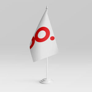 desk-white-flag-mock-up-with-logo
