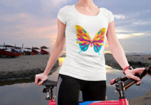 girl-half-sleeve-t-shirt-mock-up