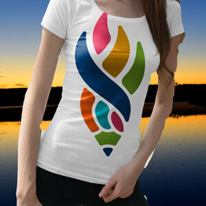colorful-logo-on-female-t-shirt-mock-up