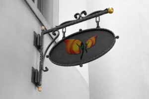 circular-metal-sign-board-mock-up