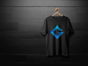mockup-of-black-male-t-shirt-with-logo