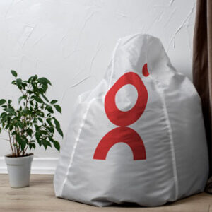 puff-bean-bag-seat-with-logo-in-room