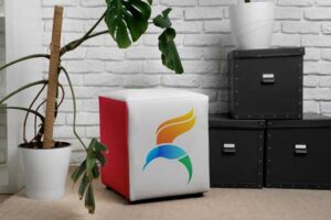 puff-seat-in-room-with-black-box
